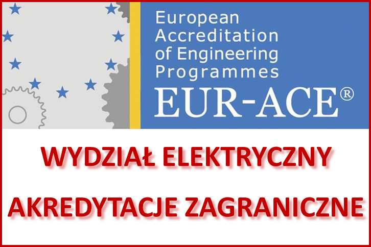 Wydział Elektryczny: akredytacje zagraniczne EUR-ACE