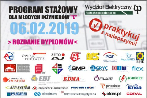 Porgram stażowy - rozdanie dyplomów