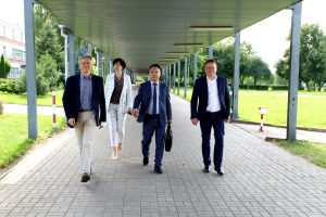 Chiński minister odwiedził Politechnikę Białostocką, fot. Katarzyna Cichoń, Politechnika Białostocka